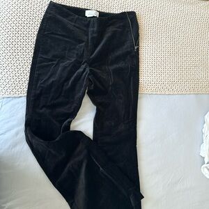 By Anthropologie velvet bootleg jeans